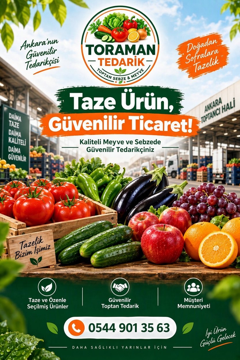 Taze ürün, güvenilir ticaret